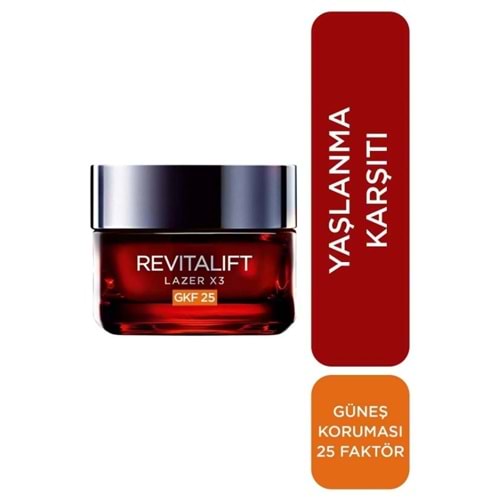 LOreal Paris Revitalift Lazer X3 Leke ve Kırışıklık Karşıtı Bakım