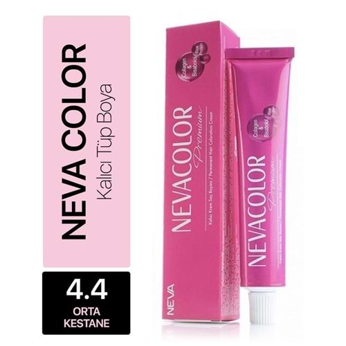 Neva Color Nevacolor Tüp Boya 4.4 Orta Kestane
