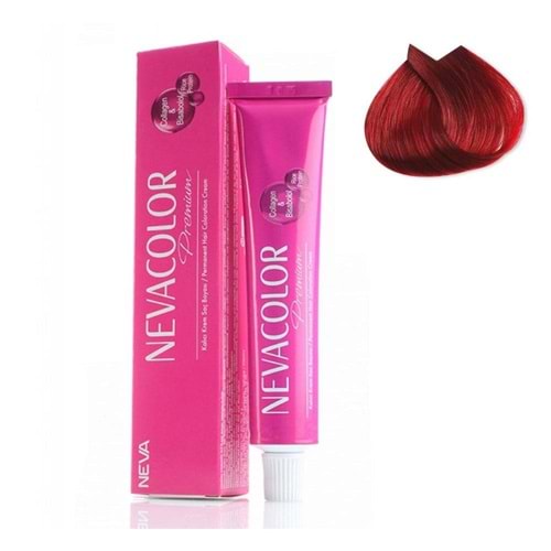 Neva Color Ateş Kızılı Tüp Saç Boyası 6.00