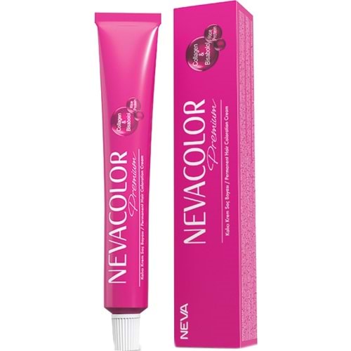 Neva Color Premium Tüp Saç Boyası 8.0 Yoğun Açık Kumral 50 Ml