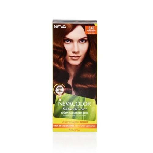 Neva Color Natural Saç Boyası Seti 6.45 Soğan Kabuğu