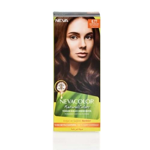 Neva Color Natural 6.77 Sıcak Çikolata Saç Boyası