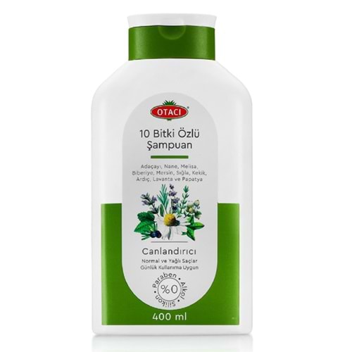 Otacı On Bitki Özlü Şampuan 400 ml