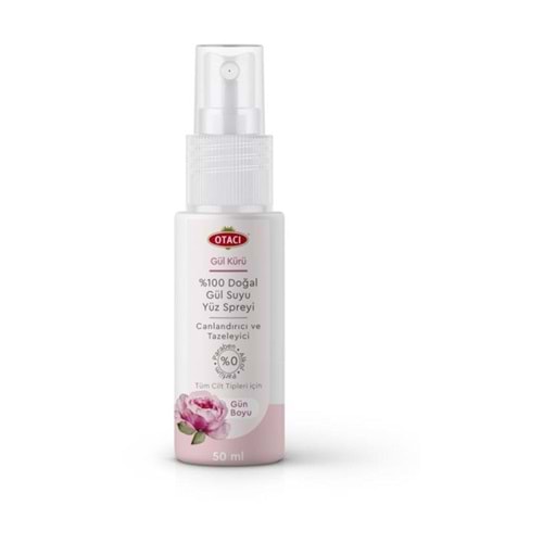 Otacı Otaci Otal Gül Suyu Gül Kürü Yüz Spreyi 50 ml