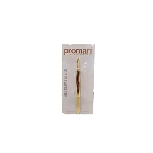 Promani Pr-917 Altın Düz Uçlu Cımbız PR-917