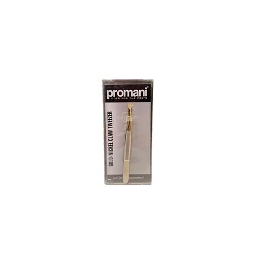 Promani Pr-918 Yarı Altın Nikel Düz Uçlu Cımbız PR-918