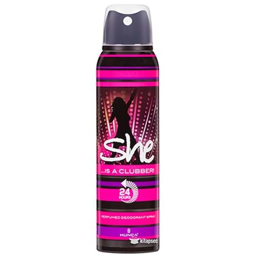 She Deodorant Is Clubber Kadın Deodorant 150 ml
