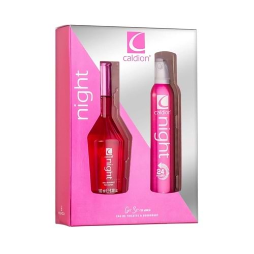Caldion Caldıon Night Kadın Parfüm Seti 100 ml Edt 150 ml Deodorant
