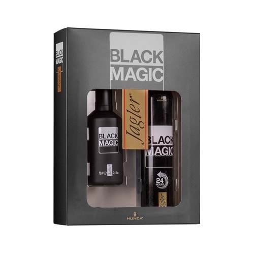 Jagler Black Magıc 75ml Edt + 125ml Deodorant Erkek Parfüm Set