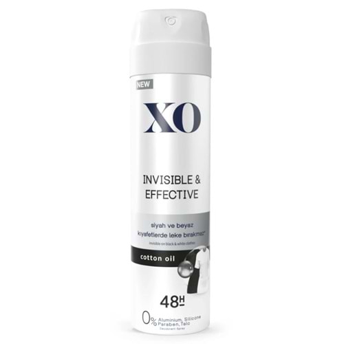 Xo Invisible Effective Women Deodorant 150 ml
