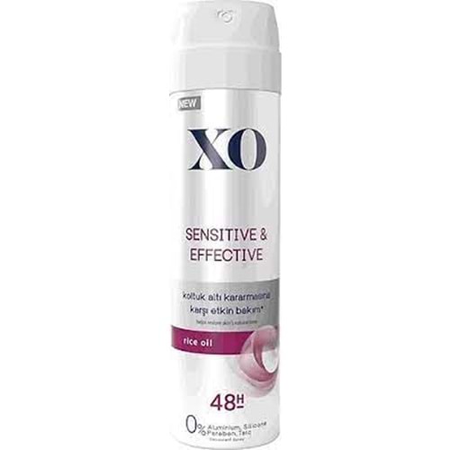 Xo Sensitive & Effective Women Deodorant 150 Ml