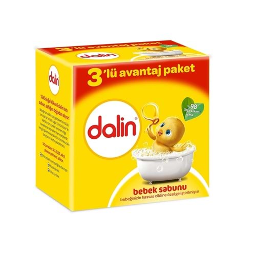 Dalin 3'lü Sabun 3x100 gr