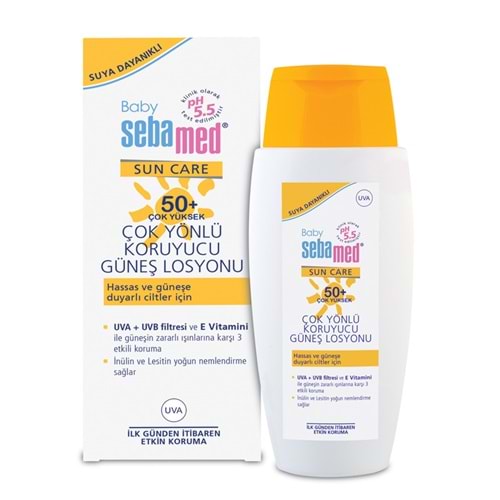 Sebamed Sun Bebe 50+ Güneş Losyonu 150 ml