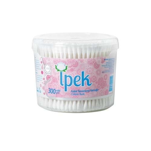 İPEK KULAK TEMİZLEME ÇUBUĞU 300 LÜ YUVARLAK