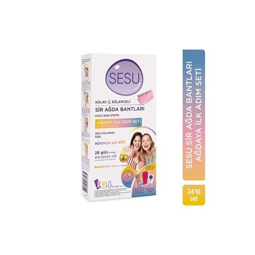 Sesu Sir Ağda Bantları Ağdaya Ilk Adım Seti 24'lü