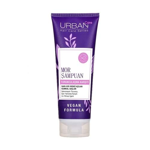 Urban Care Turunculaşma Karşıtı Mor Saç Bakım Şampuanı-250 ML-Vegan-UV Koruma