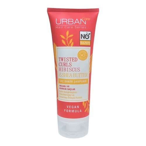 Urban Care Hibiscus&shea Butter Kıvırcık Ve Dalgalı Saçlara Özel Saç Bakım Şampuanı-sülfatsız-250ml