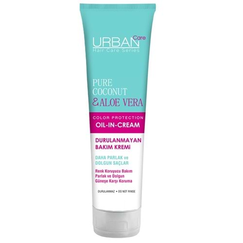 Urban Care Pure Coconut&aloe Vera Boyalı Saçlar Renk Koruyucu Durulanmayan Saç Kremi 150ml