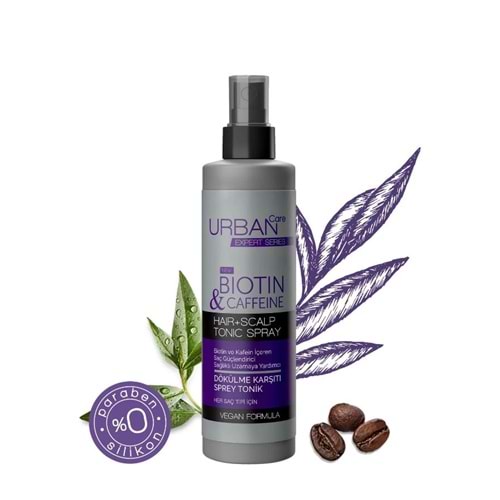 Urban Care Expert Serisi Biotin Ve Kafein Dökülme Karşıtı Saç Toniğ 200 Ml