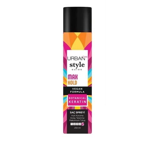 Urban Care Urb Style Guıde Max Hold Haır Spray 250 Ml