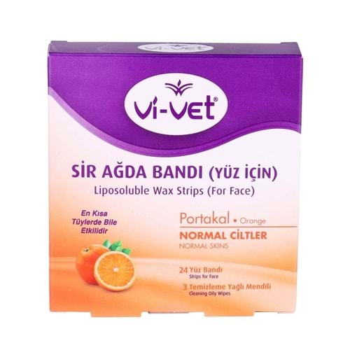VİVET SİR AĞDA BANDI (YÜZ İÇİN) PORTAKAL