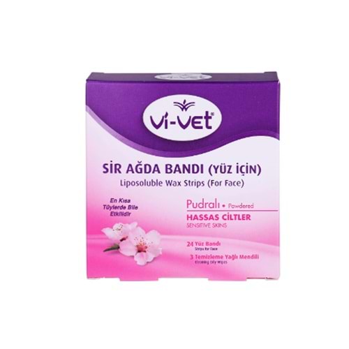 VİVET SİR AĞDA BANDI (YÜZ İÇİN) PUDRALI
