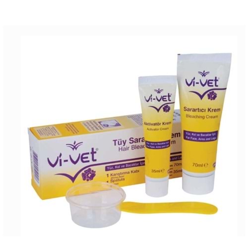 VİVET TÜY SARARTICI KREM 35+75 ML